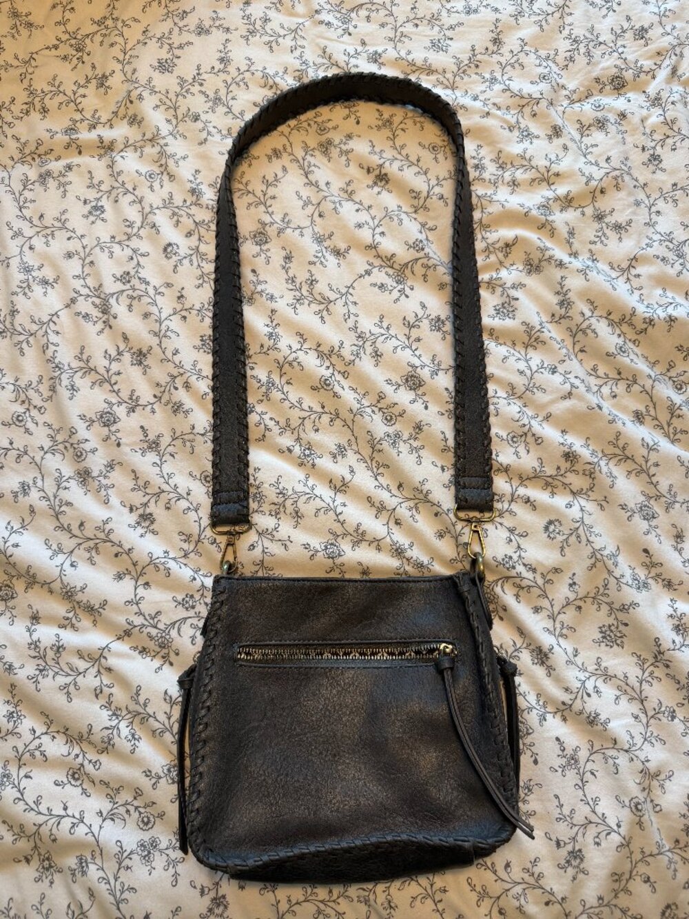 Gray Shoulder Bag